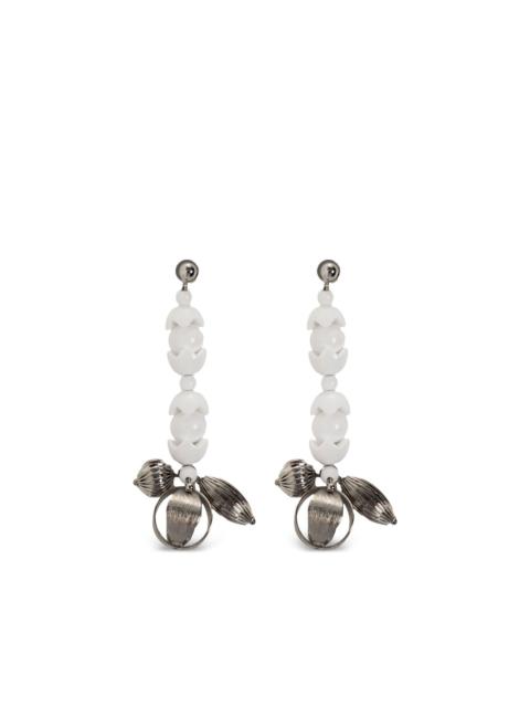Marni beaded drop earrings