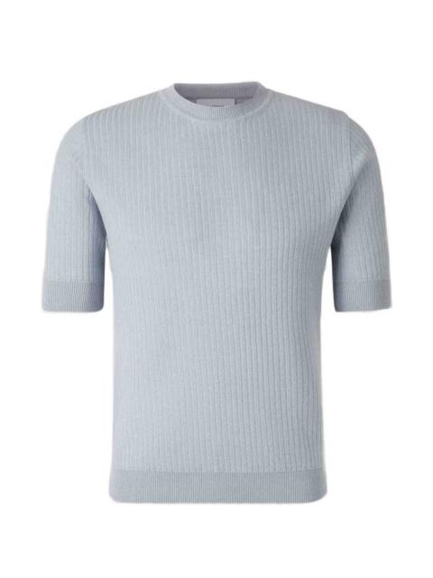LARDINI ribbed-knit T-shirt