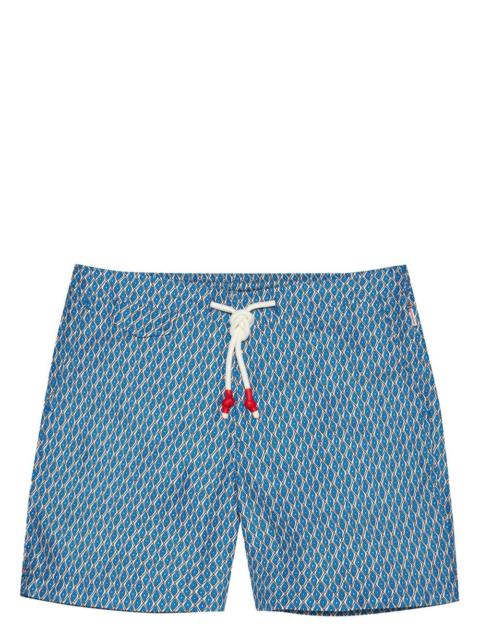 ORLEBAR BROWN geometric-pattern swim shorts