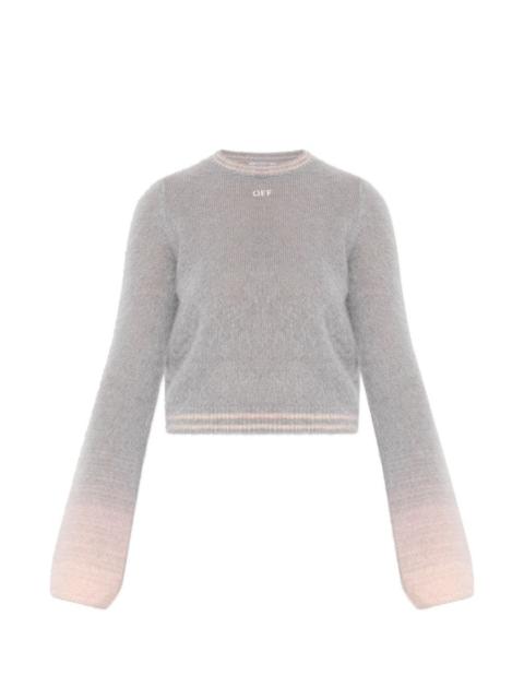 Off-White logo-embellishment sweater