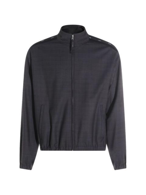 Moschino zip fastening bomber jacket