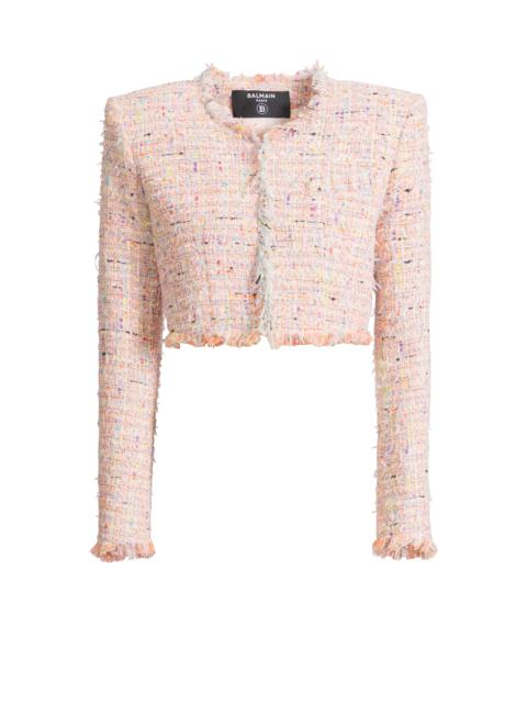 Balmain Cropped tweed jacket
