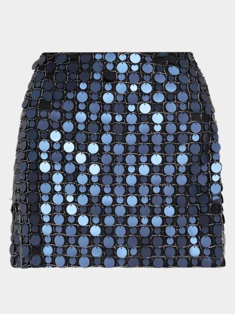 JBQ Adrienne Sequined Mini Skirt