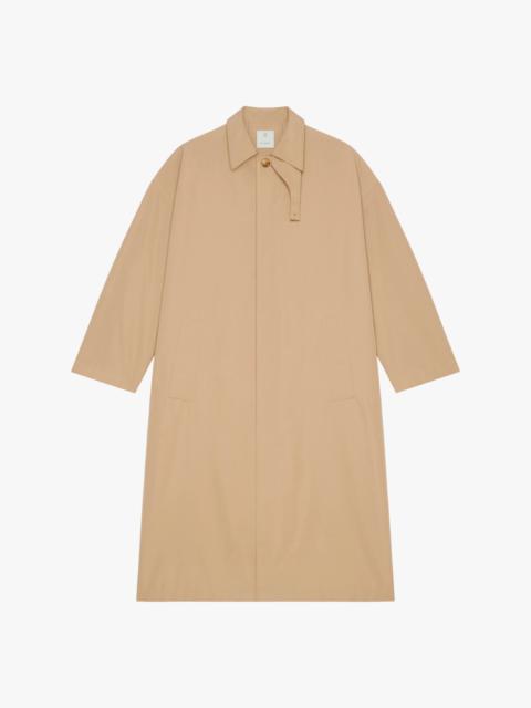 Givenchy TRENCH COAT IN COTTON TAFFETA
