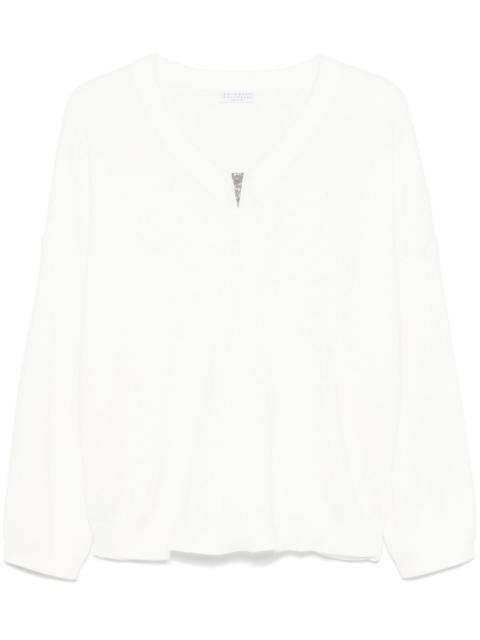 Brunello Cucinelli V-neck sweater