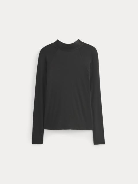 EVERLANE TIE-NECK TOP IN BUTTERLUXE