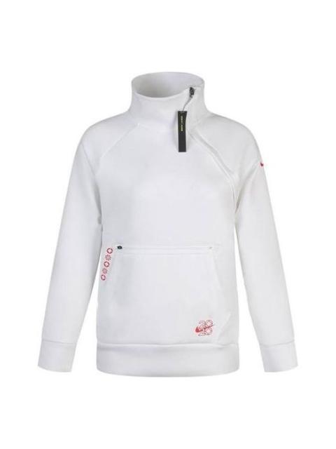 Nike (WMNS) Nike Dri-FIT Fleece Crew Top 'White' CU3679-100