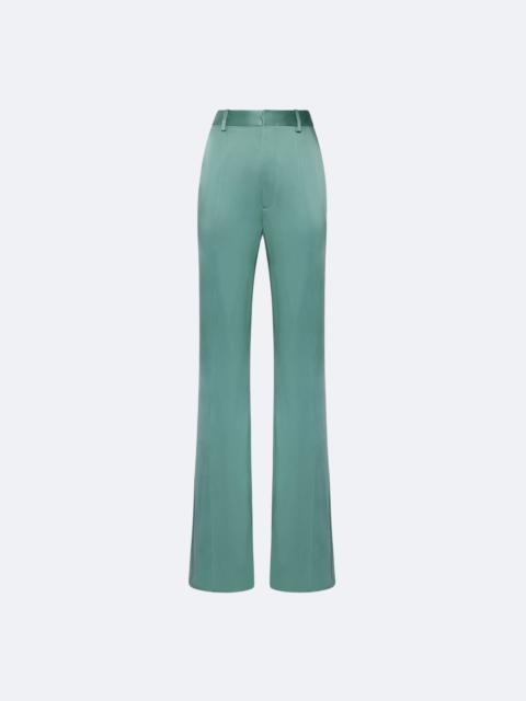 LAPOINTE Satin High Waisted Flared Pant