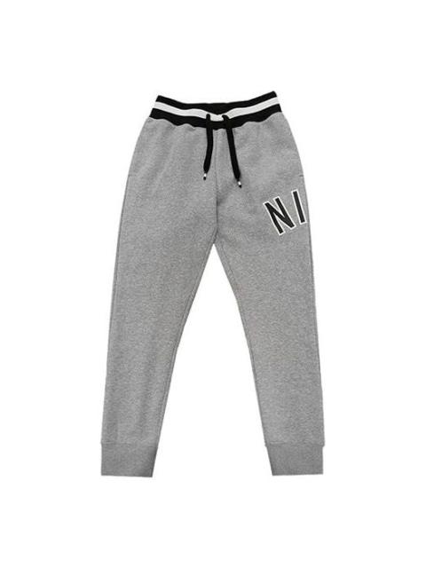 Nike Casual Sports Slim Fit Fleece Long Pants Gray CN9128-063