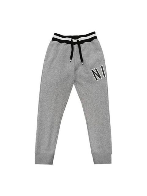 Nike Nike Casual Sports Slim Fit Fleece Long Pants Gray CN9128-063