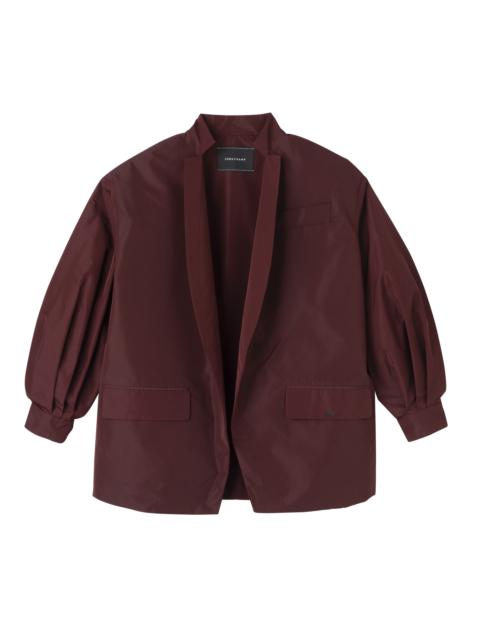 Longchamp Kimono jacket Burgundy - Technical taffeta