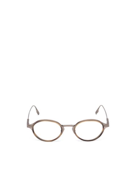 ZEGNA round-frame glasses