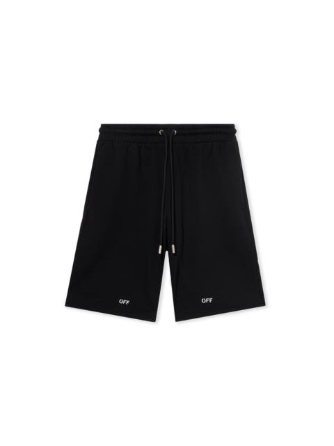 Off-White Newspaper Arr Skate Sweatshorts