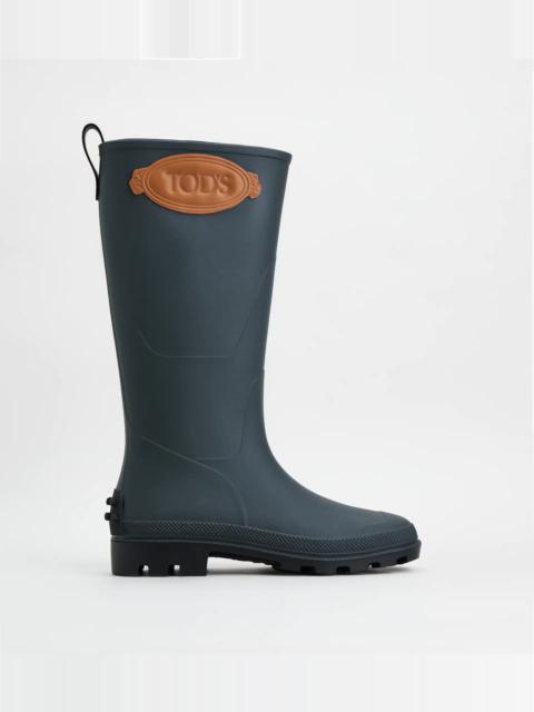 Tod's RAIN BOOTS - GREEN