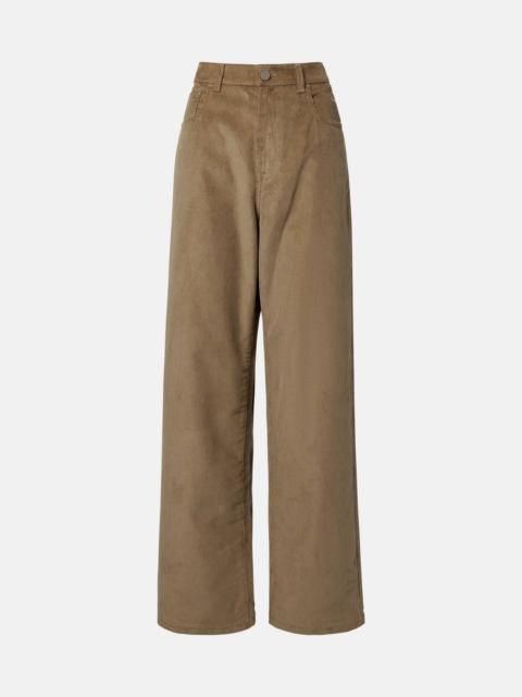RÓHE Cotton corduroy wide-leg pants