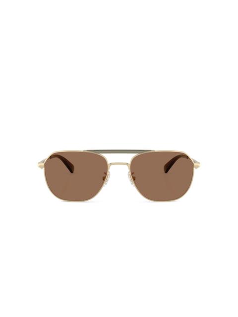 COACH pilot-frame sunglasses