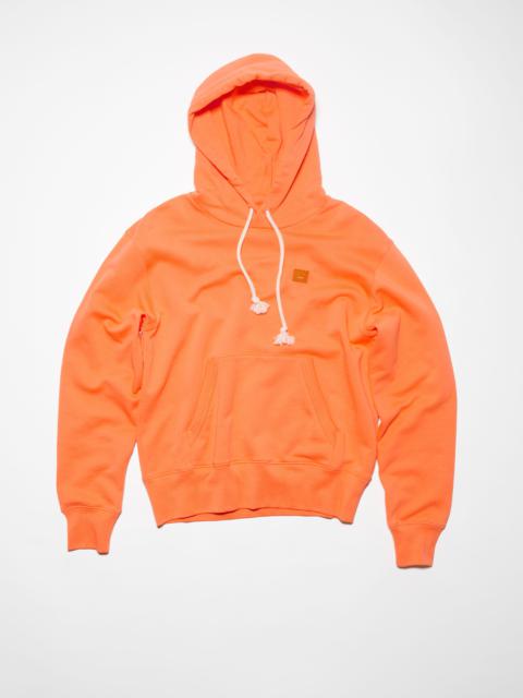 Acne Studios Hooded sweatshirt - Regular fit - Mandarin orange
