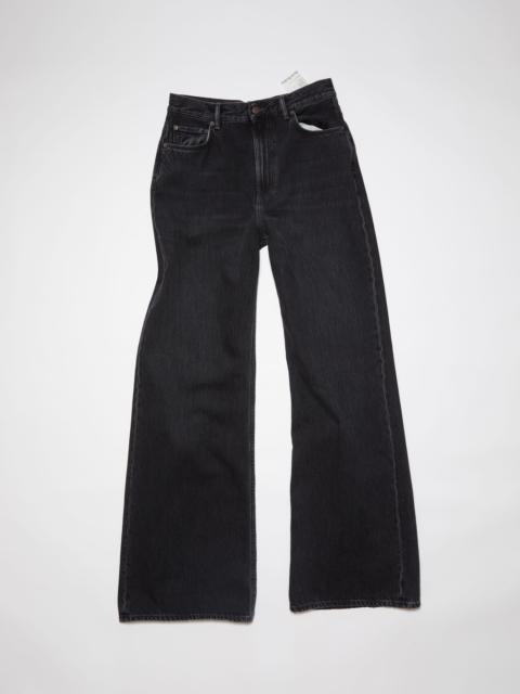 Acne Studios Loose bootcut jeans - Black