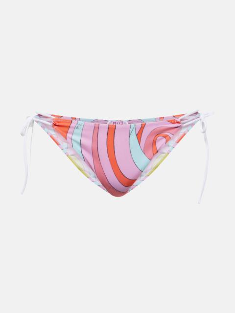 Marmo printed bikini bottoms