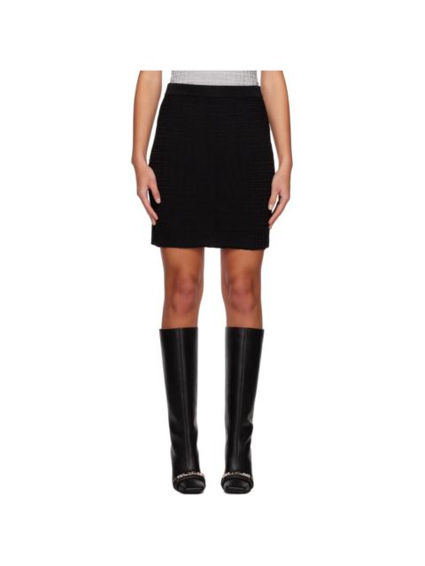 Givenchy Black 4G Miniskirt