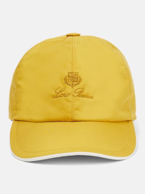 Loro Piana Embroidered baseball cap