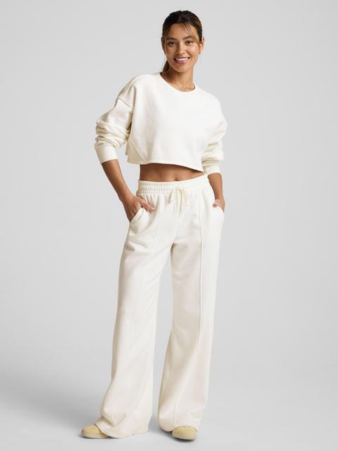 BEYOND YOGA LuxeFleece Pintuck Wide Leg Pant