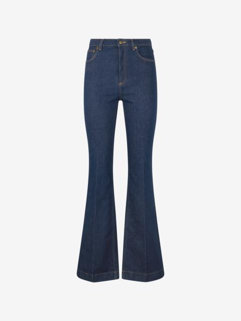 Roberto Cavalli Five-Pocket Flared Jeans