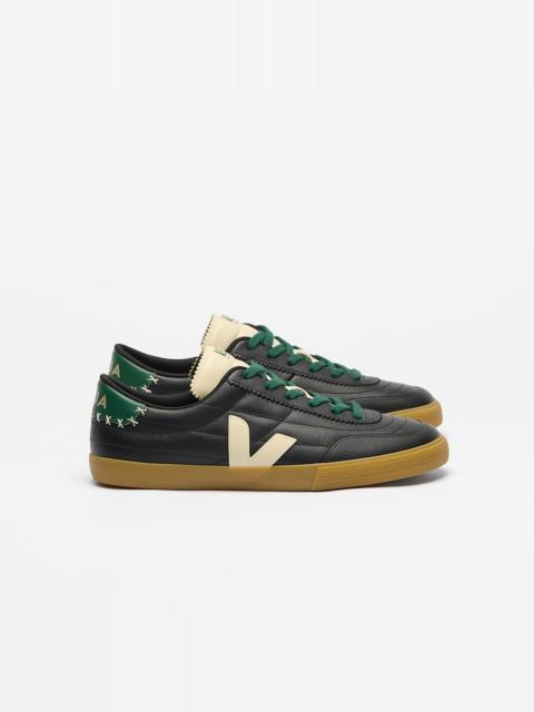 VEJA PANENKA LEATHER VEJA X LONDON BLACK CALCAIRE