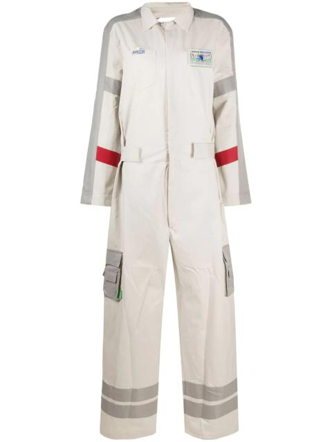 ADER error oversized colour block jumpsuit