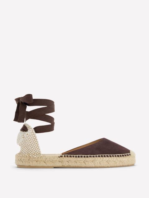 BODEN Cassie Flat Espadrilles-Bitter Chocolate