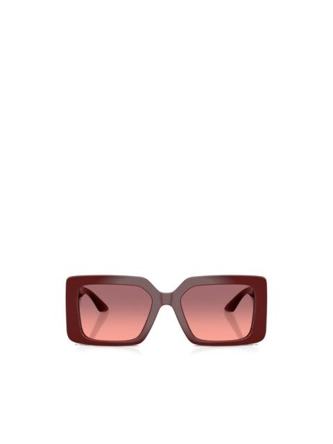 VERSACE square-frame sunglasses