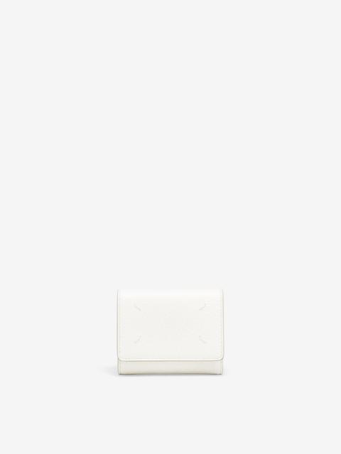 Maison Margiela Tri-fold compact zip wallet