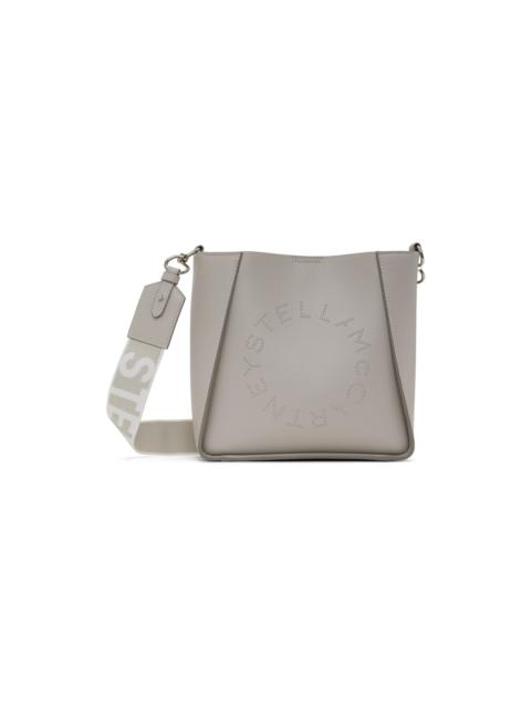 Stella McCartney Gray Logo Crossbody Bag