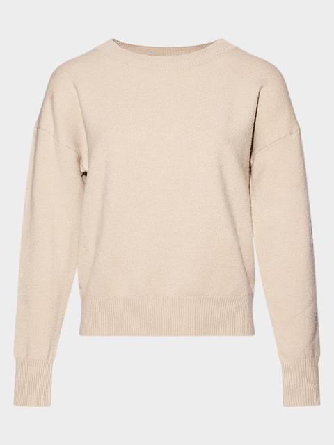 Yves Salomon Merino Knit Crewneck Sweater