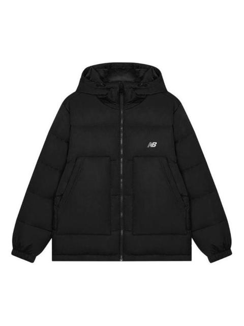 New Balance Casual Puffer Jacket 'Black' AMJ33328-BK