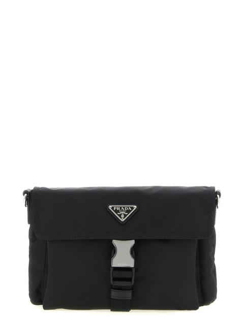 Prada Prada Crossbody Bag with Metal Side-Release Buckle