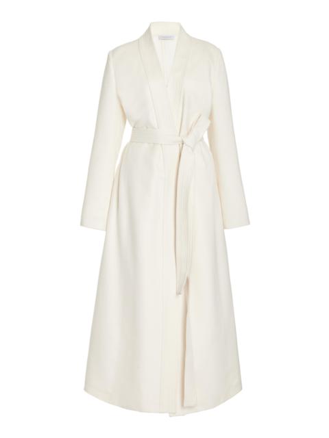 GABRIELA HEARST Devon Coat in Winter Silk