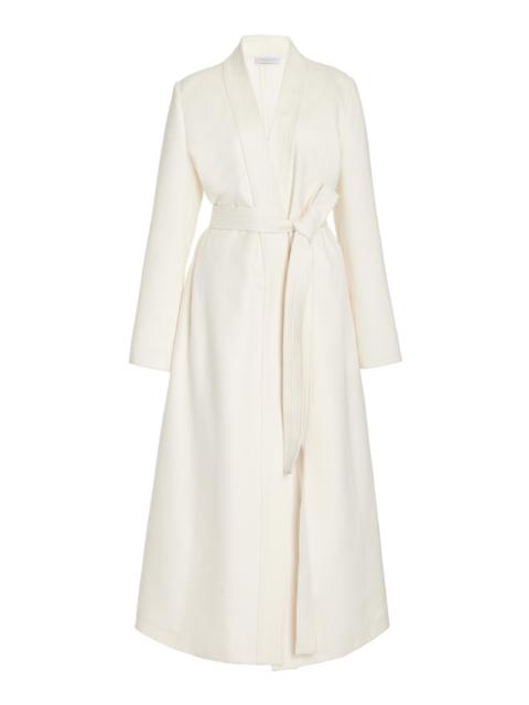 GABRIELA HEARST Devon Coat in Winter Silk