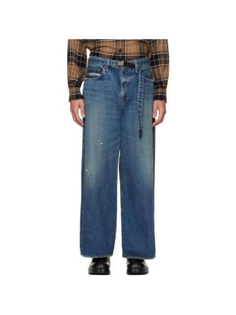 sacai Blue BEYONDEXX Jeans