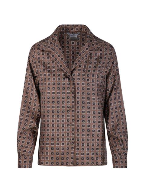 Max Mara patterned shirt