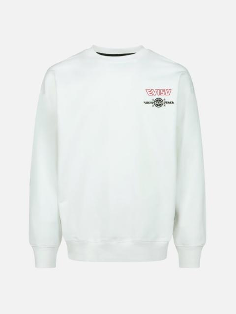 EVISU EAGLE DAICOCK PRINT AND EMBROIDERY SWEATSHIRT