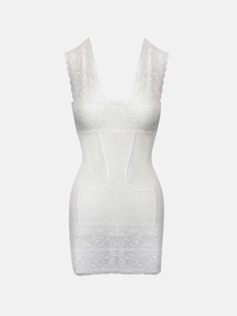 POSTER GIRL PERRI DRESS VIRGIN WHITE
