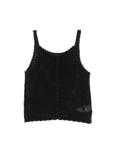 Dunst Linen and cotton blend top