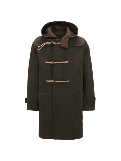 x A.P.C. hooded duffle coat