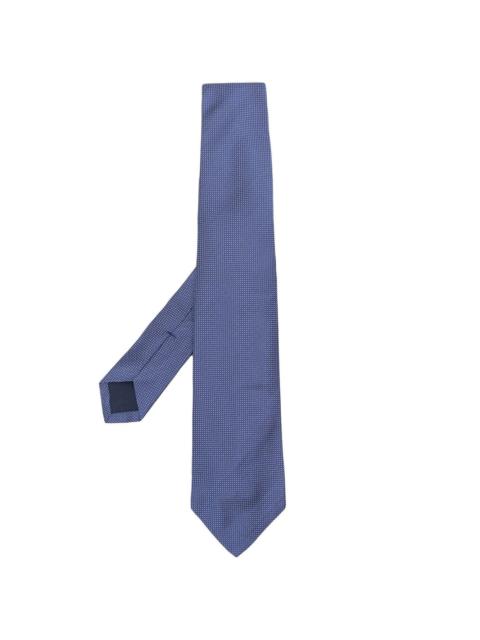 Polo Ralph Lauren polka dot embroidered silk tie