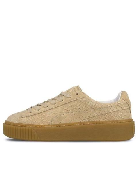 PUMA (WMNS) PUMA Platform 'Exotskin - Natural Vachetta' 363377-02
