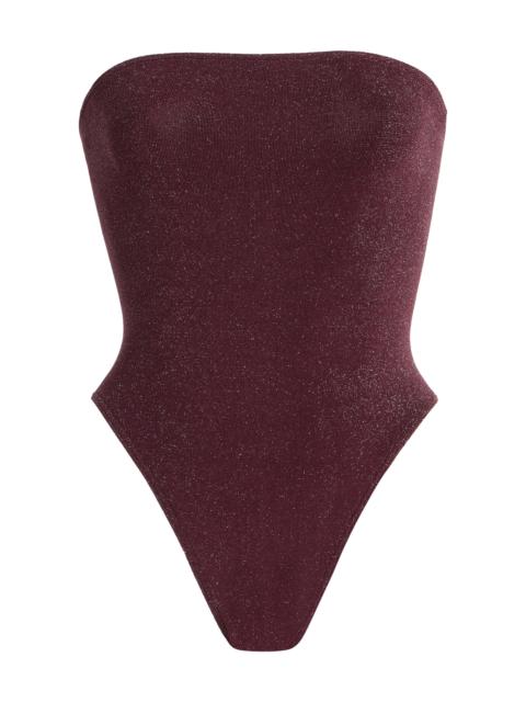 bond-eye Fane One-Piece Swimsuit purple