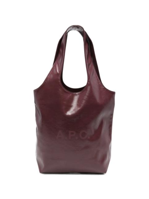 A.P.C. A.p.c. Small Logo-print Tote Bag