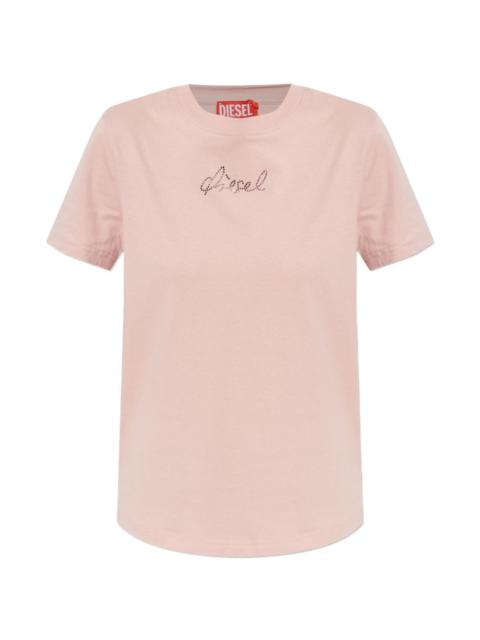 Diesel T-Reg-S2 rhinestone T-shirt