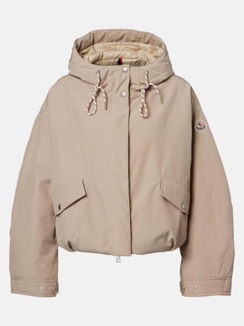 Cropped down jacket